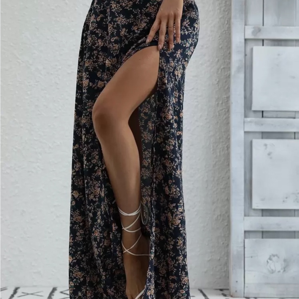 Floral Maxi Skirt